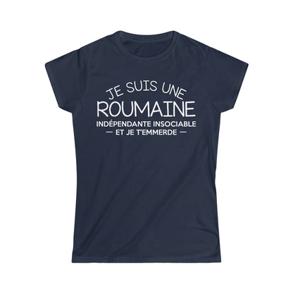 Je suis une Roumaine indépendante insociable
