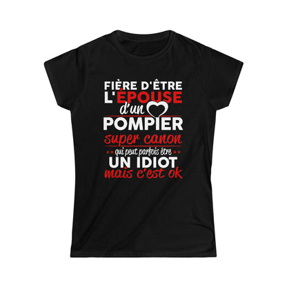 Épouse d'un Pompier idiot