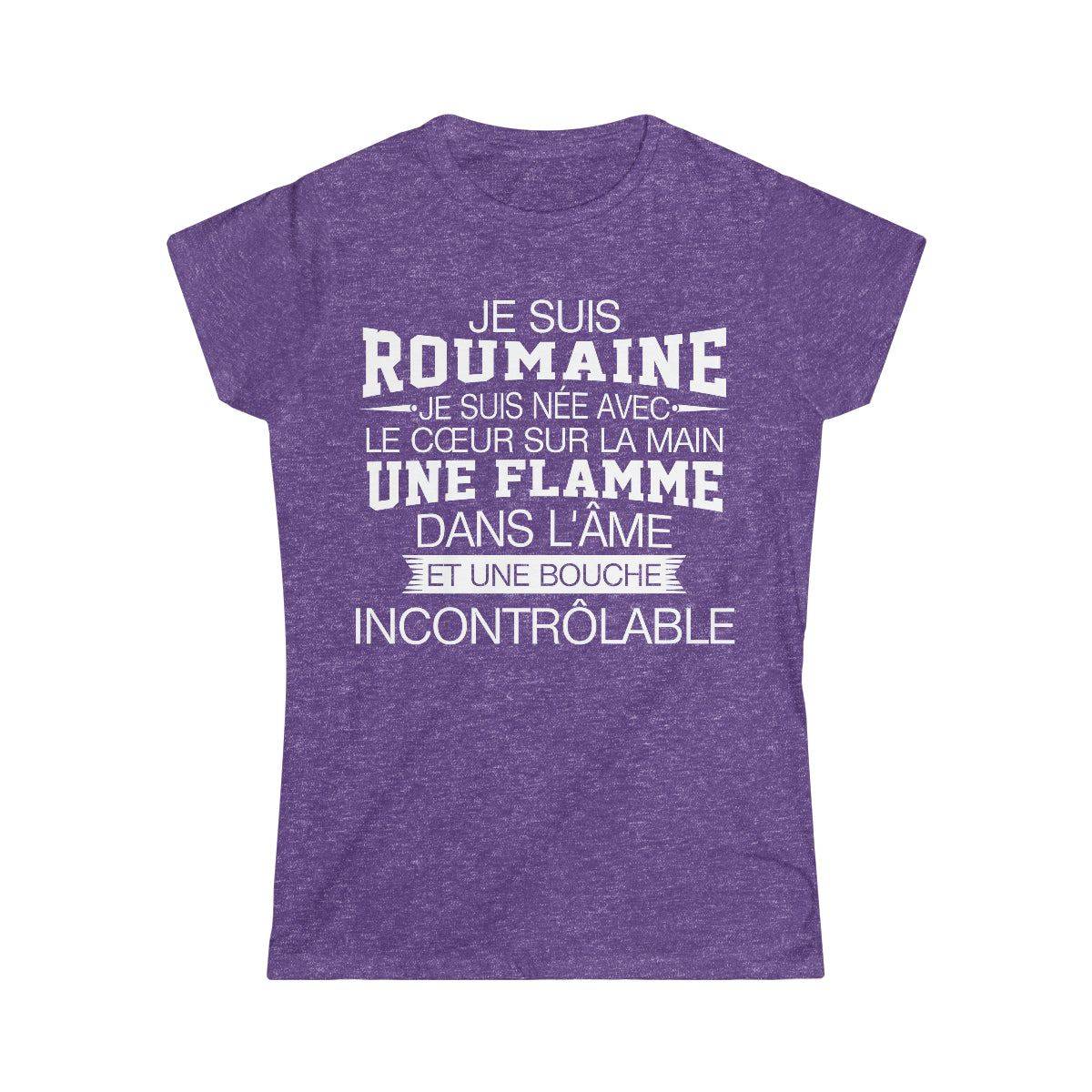 Je suis Roumaine, je suis née avec le coeur sur la mai