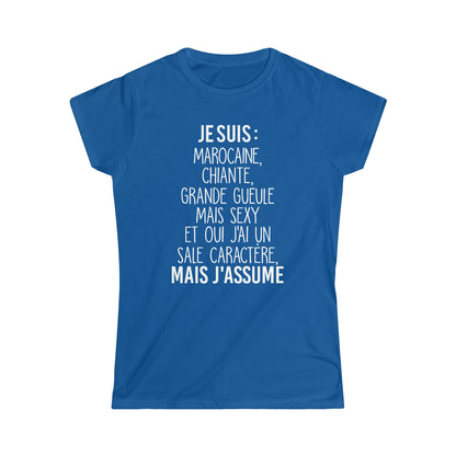 Je suis Marocaine mais j'assume