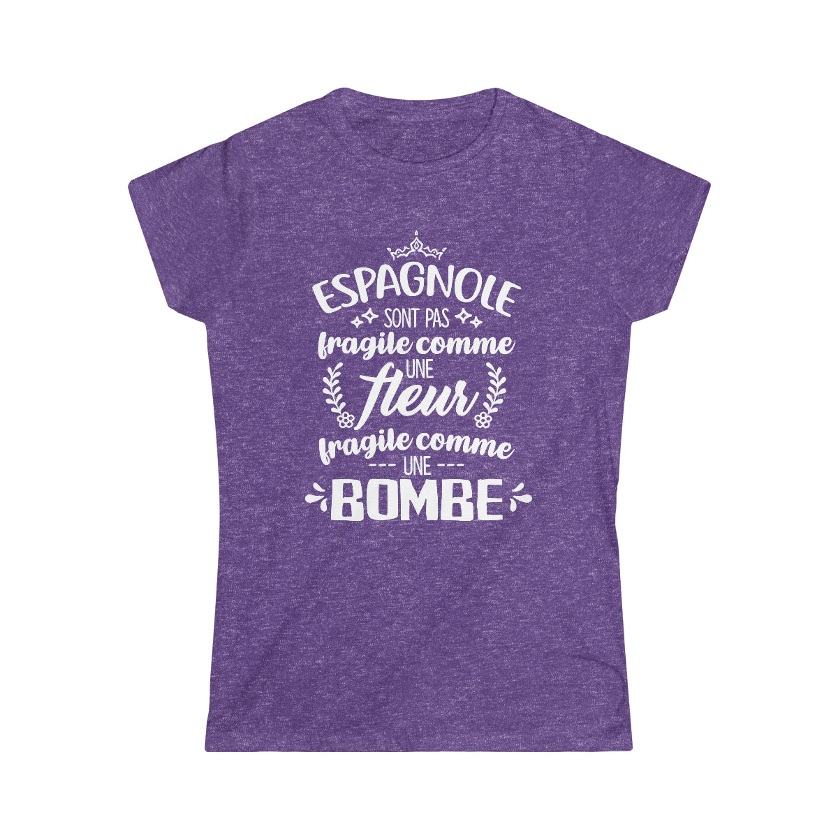 Espagnole sont pas fragile comme une fleur