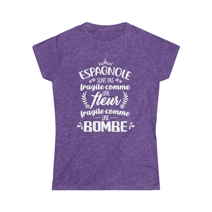 Espagnole sont pas fragile comme une fleur