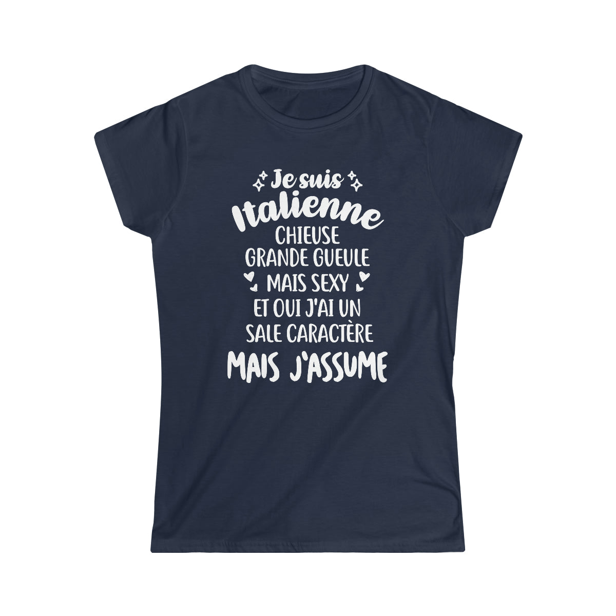 Je suis Italienne mais j'assume
