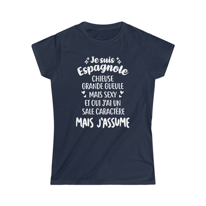 Je suis Espagnole mais j'assume