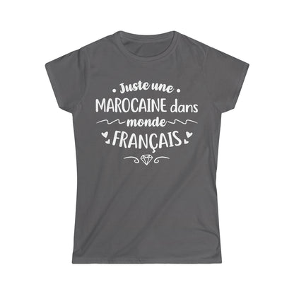 Juste une Marocaine dans monde Français