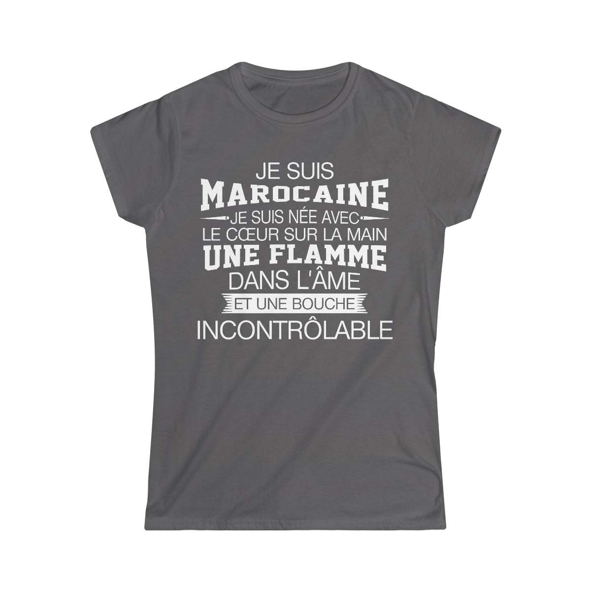 Je suis Marocaine, je suis née avec le coeur sur la mai