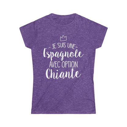 Je suis une Espagnole avec option chiante