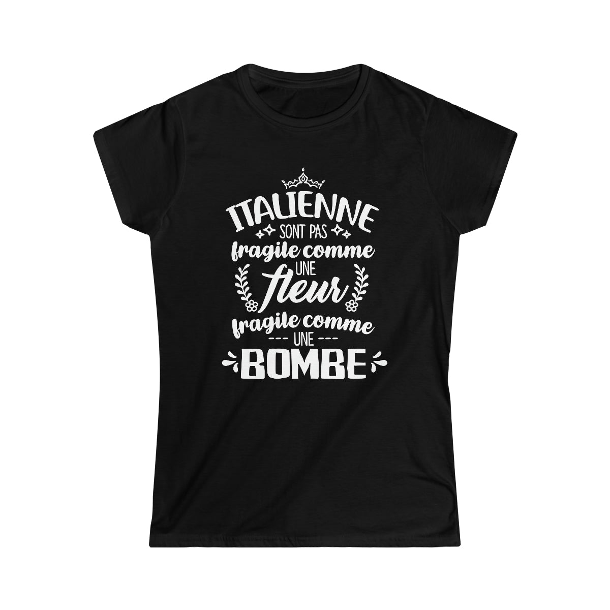 Italienne sont pas fragile comme une fleur