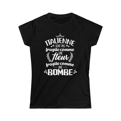 Italienne sont pas fragile comme une fleur