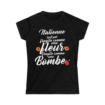 Italienne sont pas fragile comme une fleur
