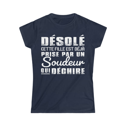 Prise par un Soudeur qui déchire