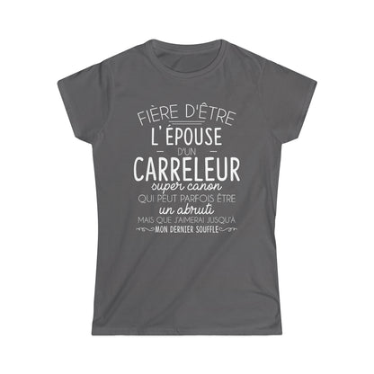 Épouse d'un Carreleur abruti
