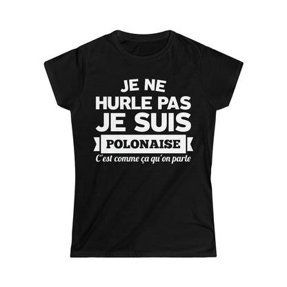 Je suis Polonaise, c'est comme ça qu'on parle