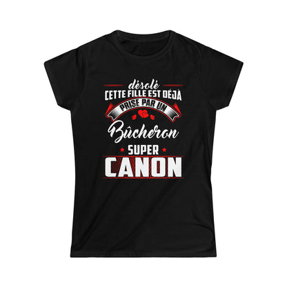 Prise par un Bûcheron super canon