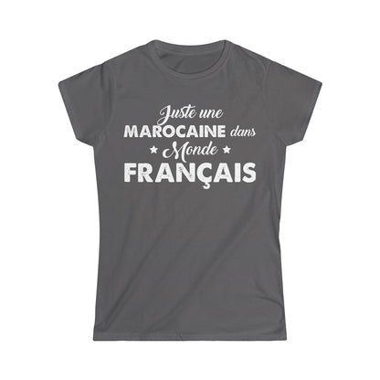 Juste une Marocaine dans monde Français