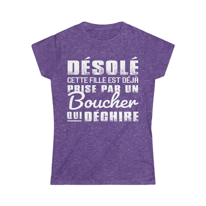 Prise par un Boucher qui déchire