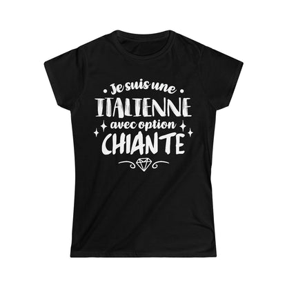 Je suis une Italienne avec option chiante