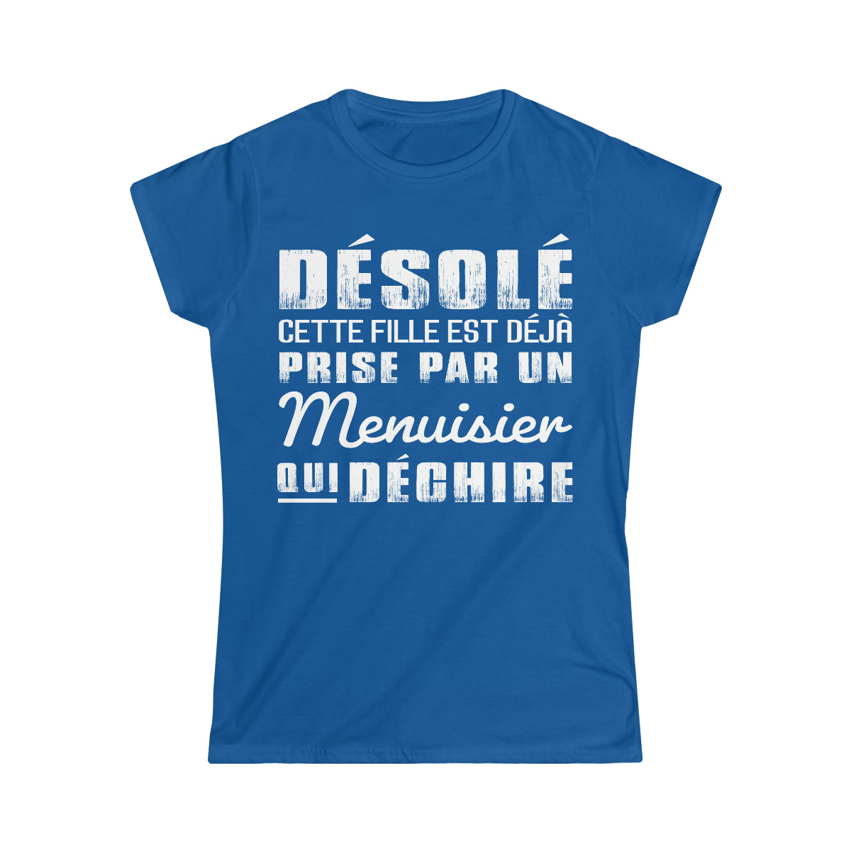 Prise par un Menuisier qui déchire