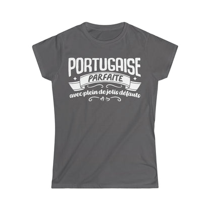 Portugaise parfaite avec plein de jolis défauts