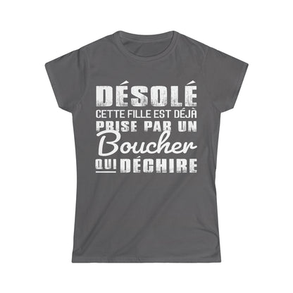 Prise par un Boucher qui déchire