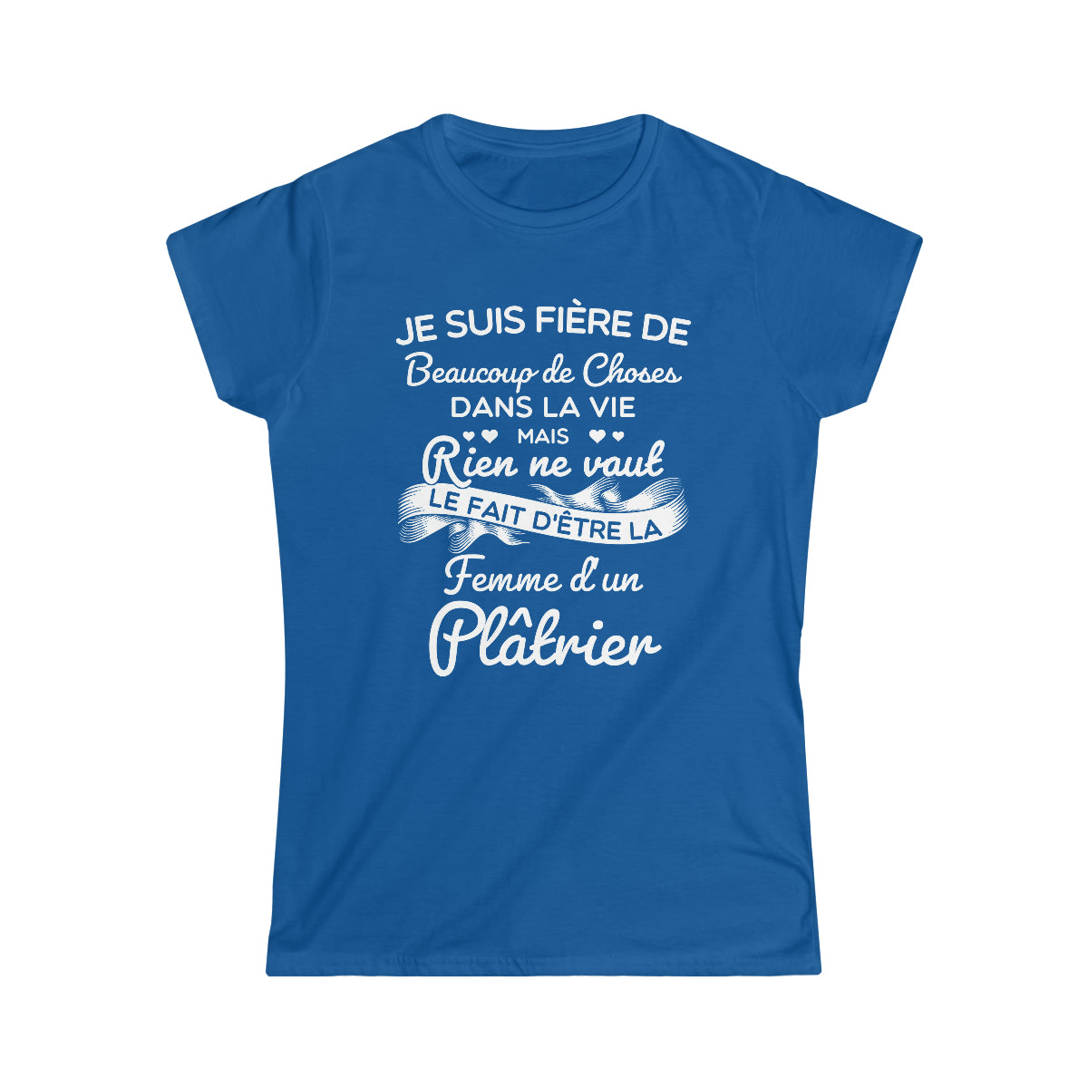 Fière femme d'un Plâtrier