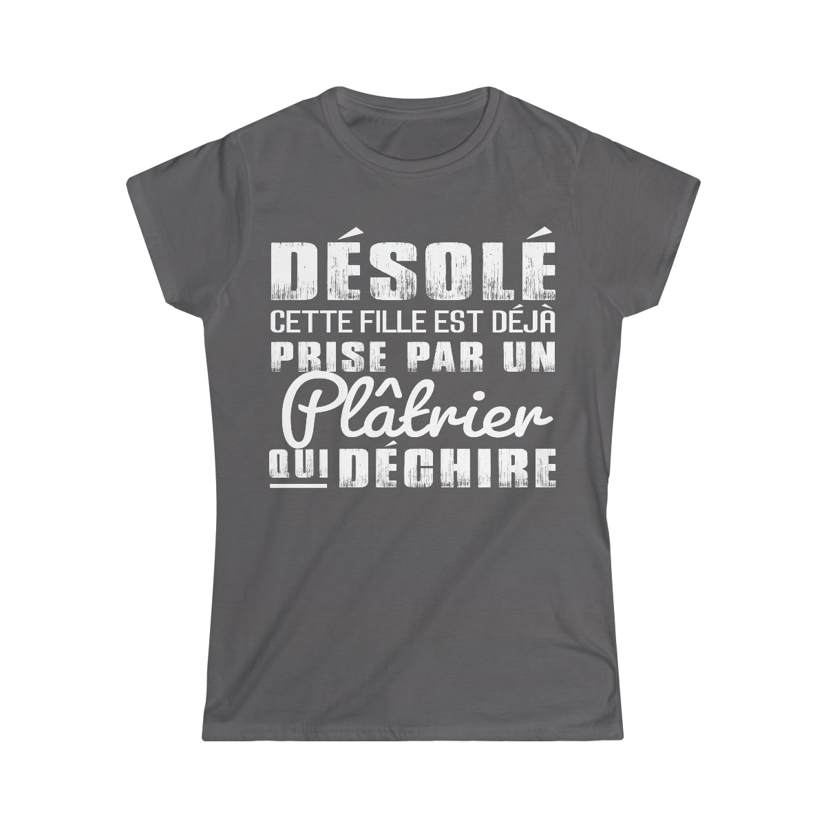 Prise par un Plâtrier qui déchire