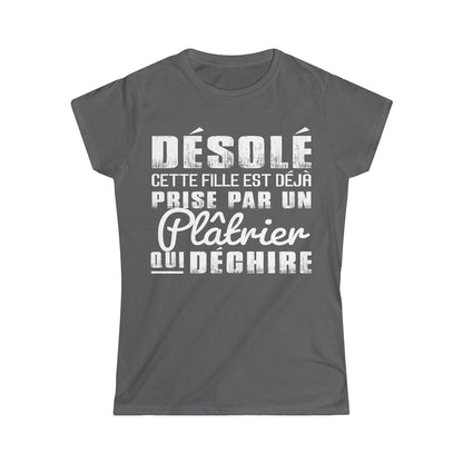 Prise par un Plâtrier qui déchire