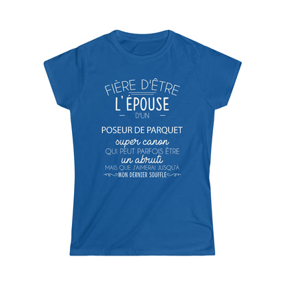 Épouse d'un Poseur de Parquet abruti
