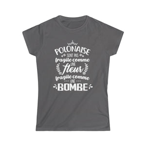 Polonaise sont pas fragile comme une fleur