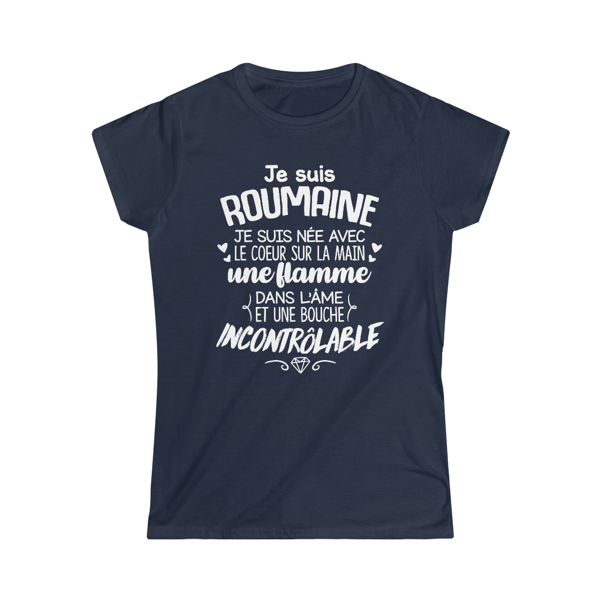 Je suis Roumaine, je suis née avec le coeur sur la mai