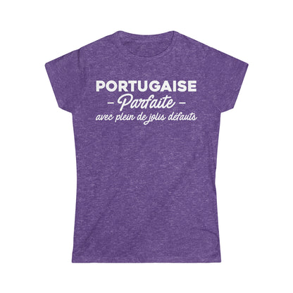 Portugaise parfaite avec plein de jolis défauts