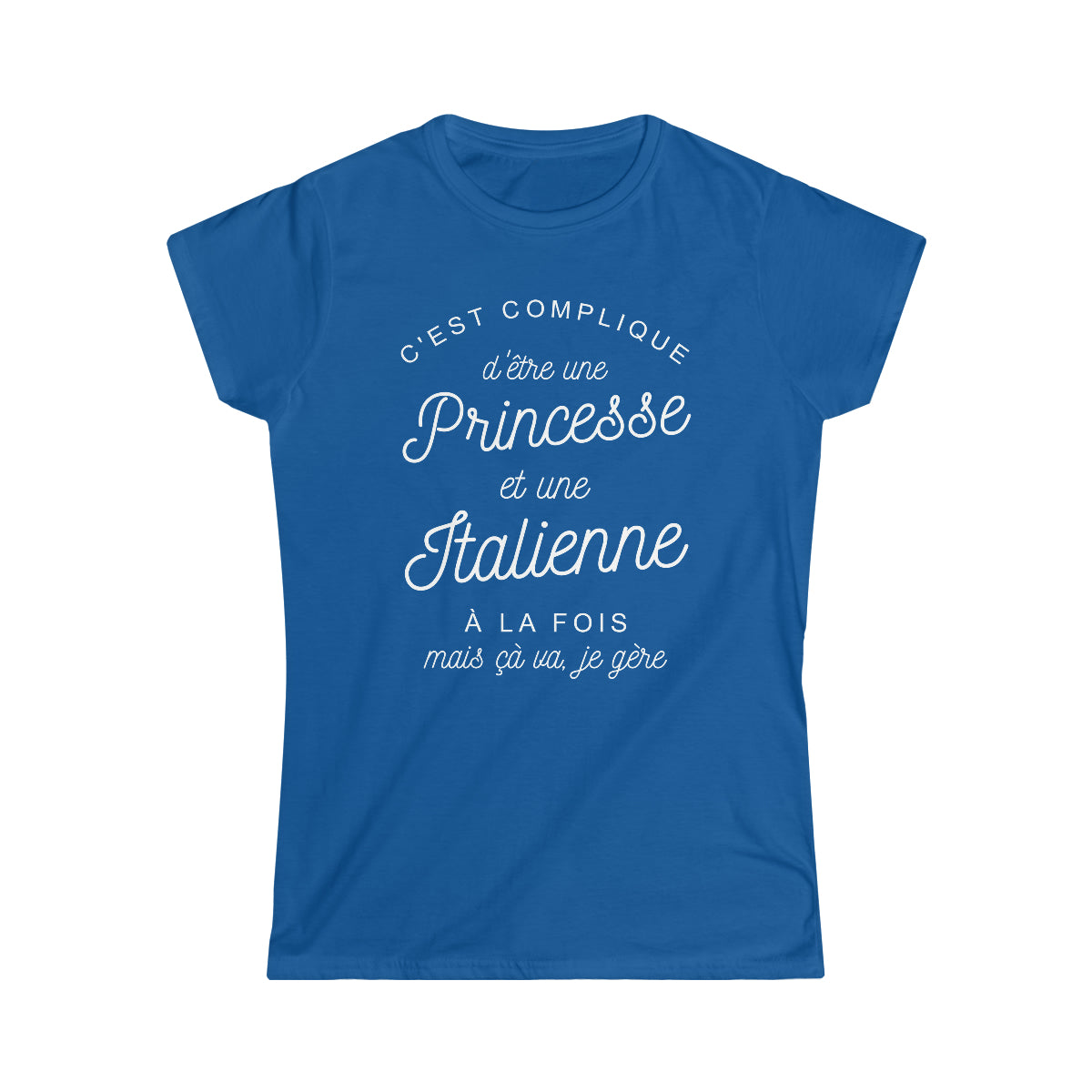 C'est complique d'être une princesse et une Italienne