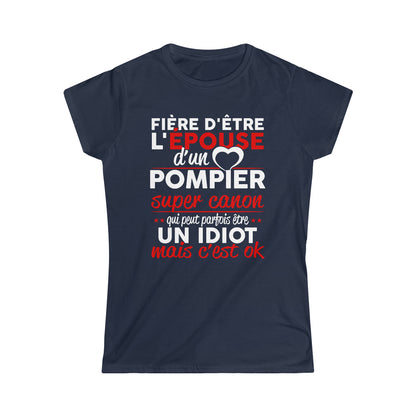 Épouse d'un Pompier idiot