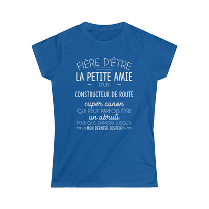 Petite amie d'un Constructeur de route abruti
