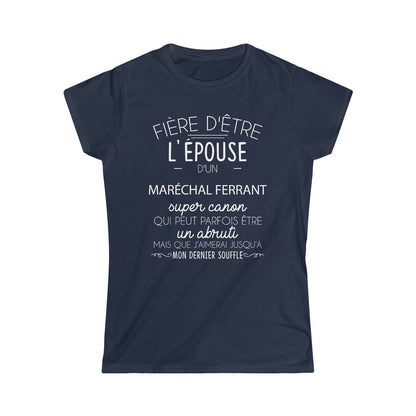 Épouse d'un Maréchal ferrant abruti