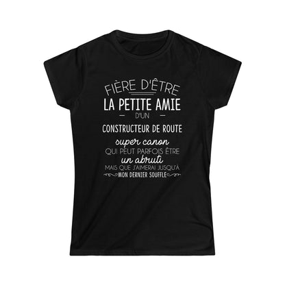 Petite amie d'un Constructeur de route abruti