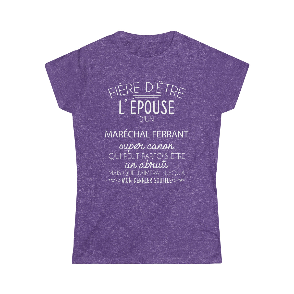 Épouse d'un Maréchal ferrant abruti