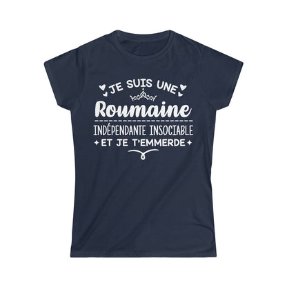 Je suis une Roumaine indépendante insociable
