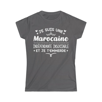 Je suis une Marocaine indépendante insociable