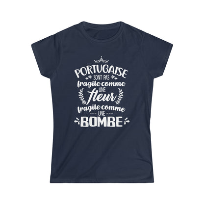 Portugaise sont pas fragile comme une fleur