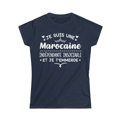 Je suis une Marocaine indépendante insociable