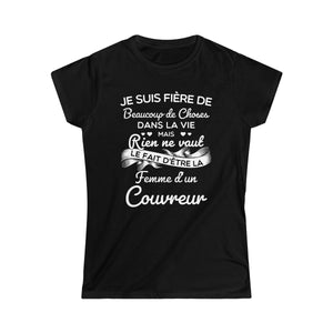 Fière femme d'un Couvreur