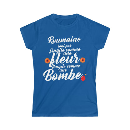 Roumaine sont pas fragile comme une fleur