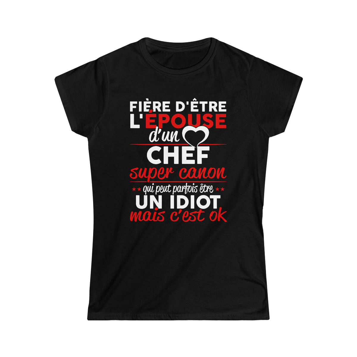 Épouse d'un Chef idiot