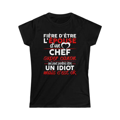 Épouse d'un Chef idiot
