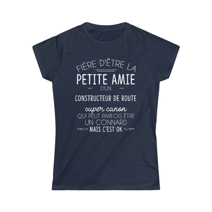 Petite amie d'un Constructeur de route connard