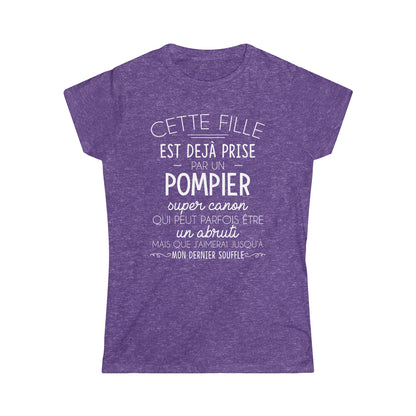 Prise par un Pompier canon