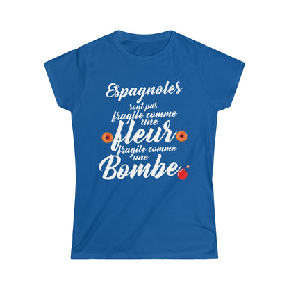 Espagnole sont pas fragile comme une fleur