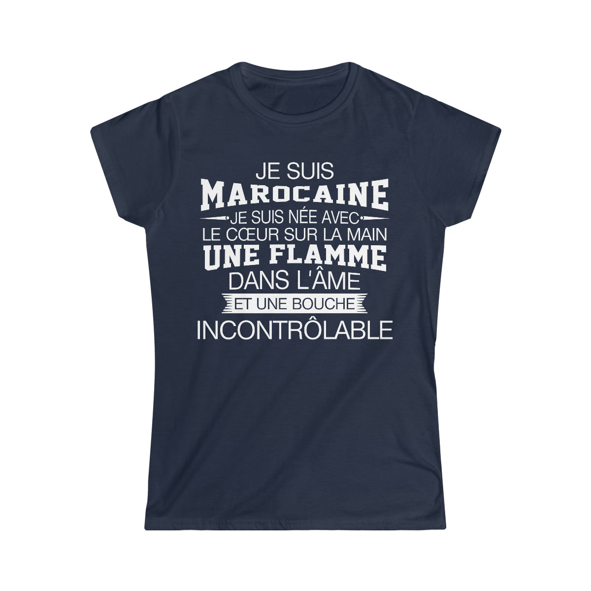 Je suis Marocaine, je suis née avec le coeur sur la mai
