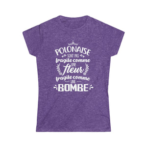 Polonaise sont pas fragile comme une fleur